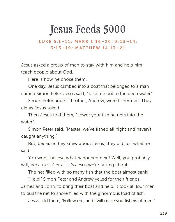 Childrens Bible Stories for Bedtime (Fully Illustrated): Gift Edition: To Grow in Faith & Love