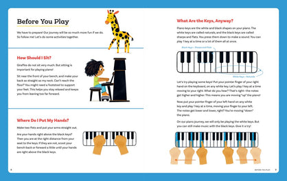 My First Piano Lessons: Fun, Easy-to-Follow Instructions for Kids