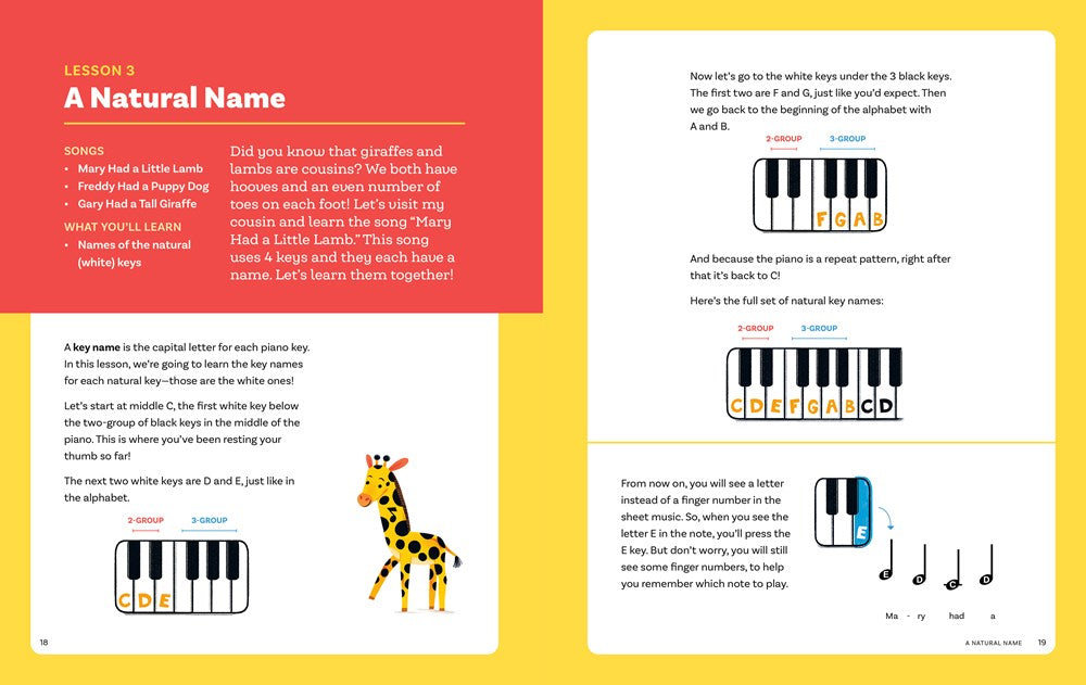 My First Piano Lessons: Fun, Easy-to-Follow Instructions for Kids