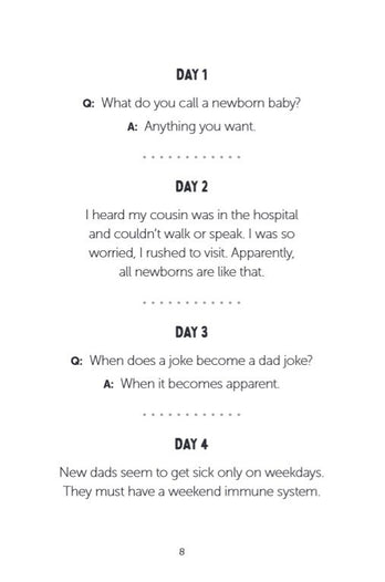 New Dad, Same Bad Jokes: A Dad Joke a Day for That First Sleepless Year