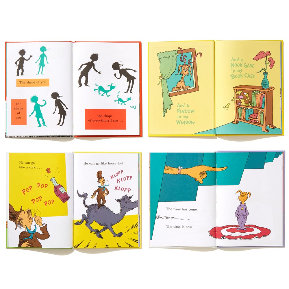 Dr. Seuss Bright & Early Book Boxed Set Collection: The Foot Book; Marvin K. Mooney Will You Please Go Now!; Mr. Brown Can Moo! Can You?, The Shape of ... Other Stuff; There's a Wocket in My Pocket!