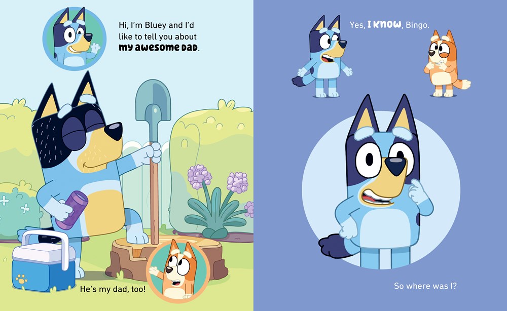 My Dad Is Awesome by Bluey and Bingo