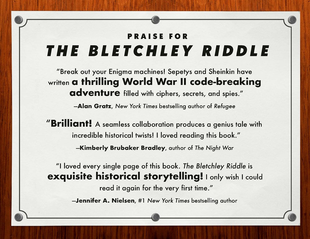 The Bletchley Riddle