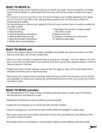 Built to Move: The Ten Essential Habits to Help You Move Freely and Live Fully