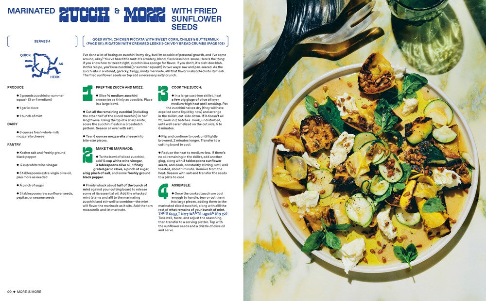 More Is More: Get Loose in the Kitchen: A Cookbook