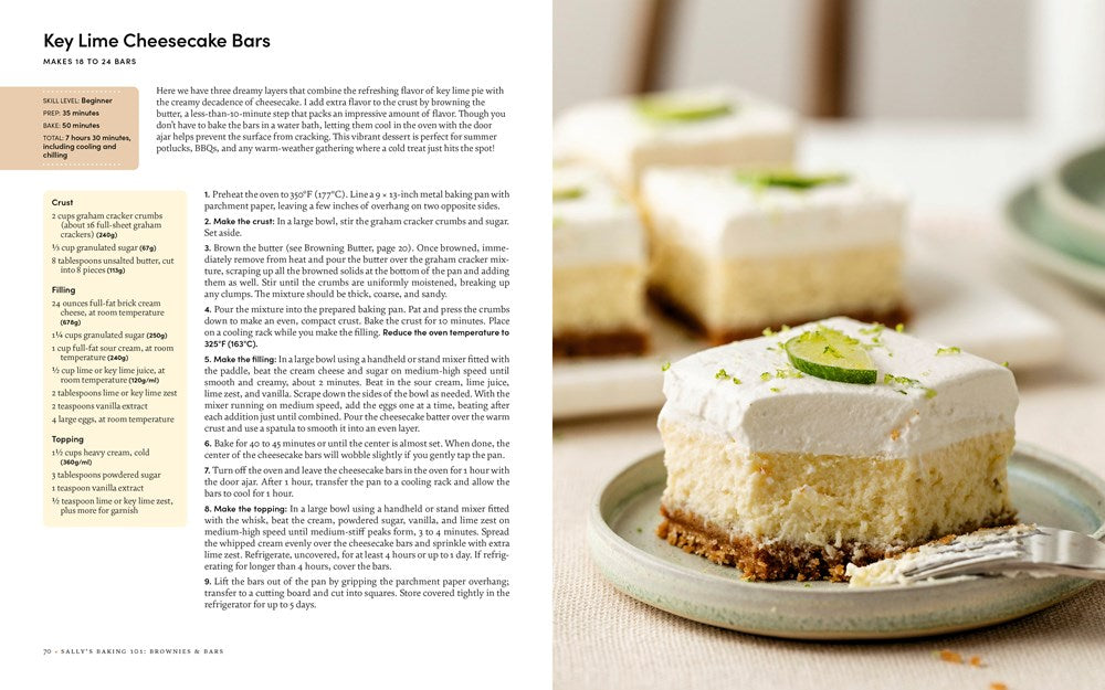 Sally's Baking 101: Foolproof Recipes from Easy to Advanced
