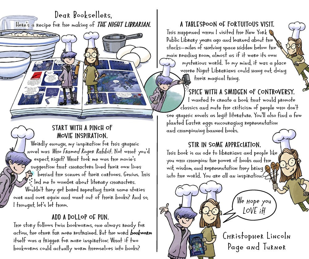 The Night Librarian: A Graphic Novel