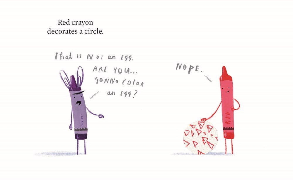 Happy Easter from the Crayons (The Crayons Celebrate)