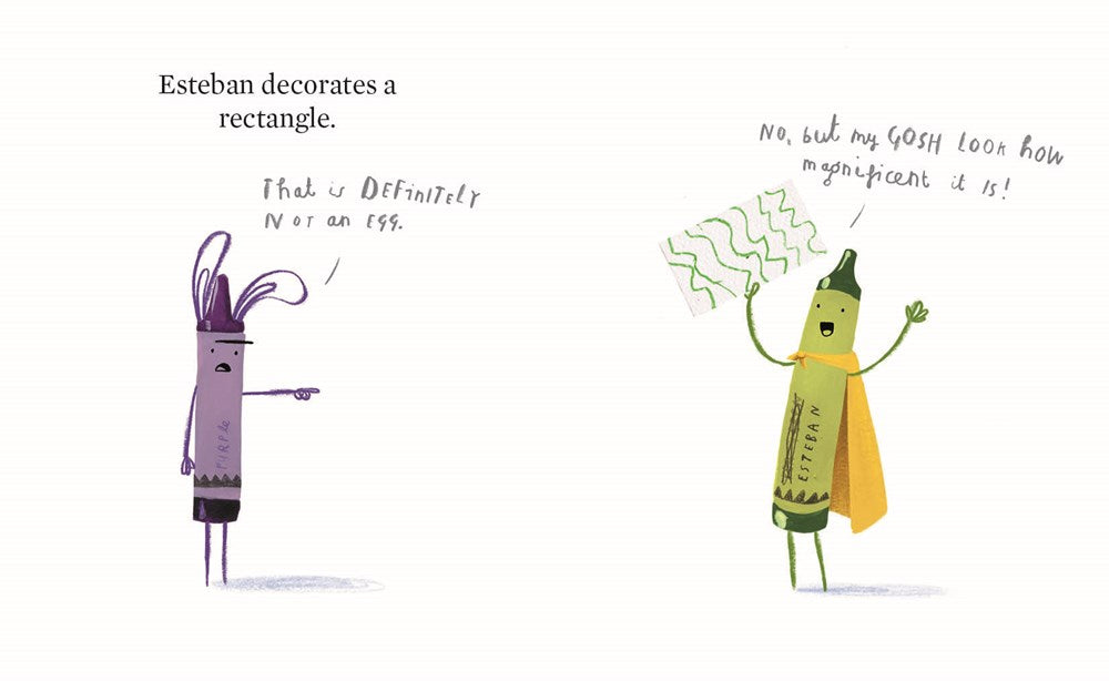 Happy Easter from the Crayons (The Crayons Celebrate)