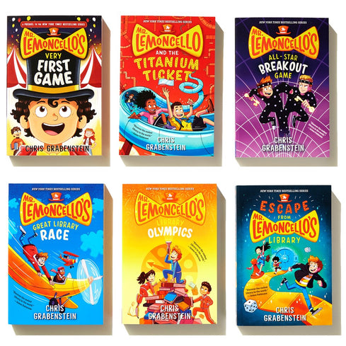 Mr. Lemoncello's Greatest Box Set on Earth: 6 Books! (Mr. Lemoncello's Library)