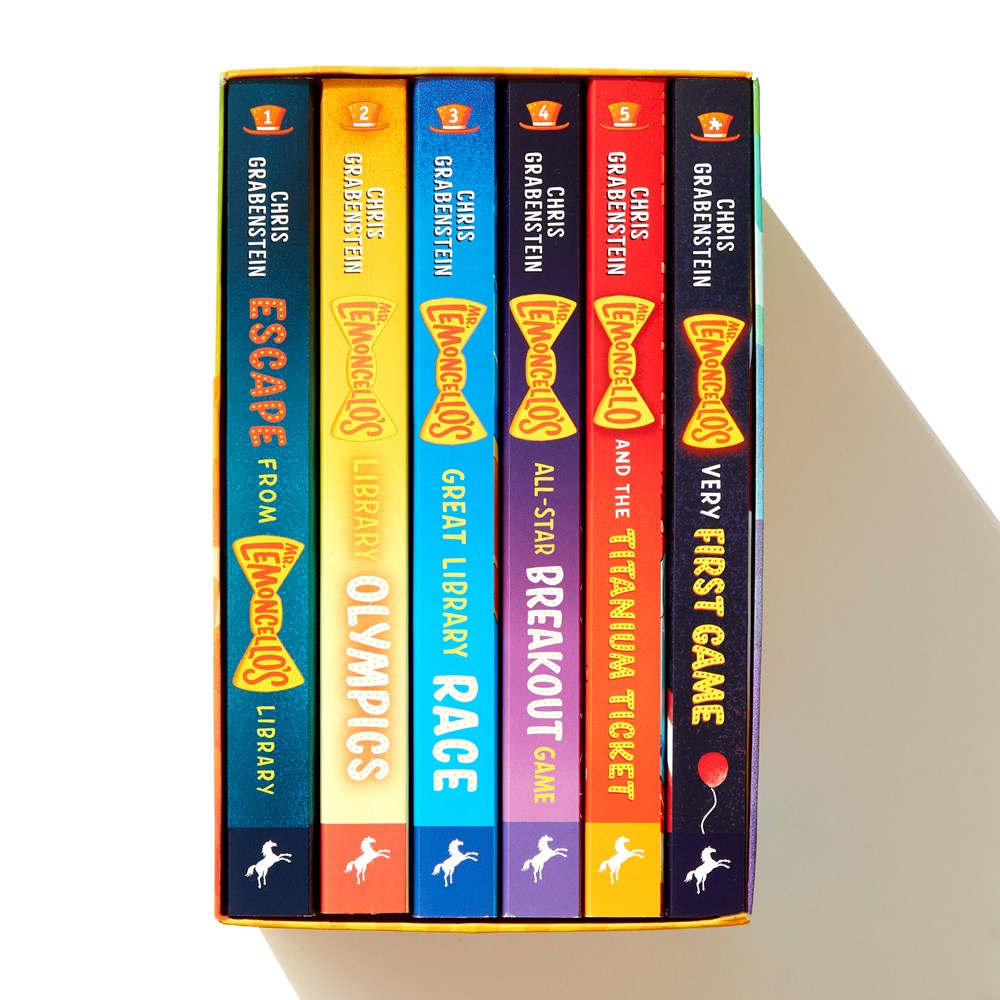 Mr. Lemoncello's Greatest Box Set on Earth: 6 Books! (Mr. Lemoncello's Library)