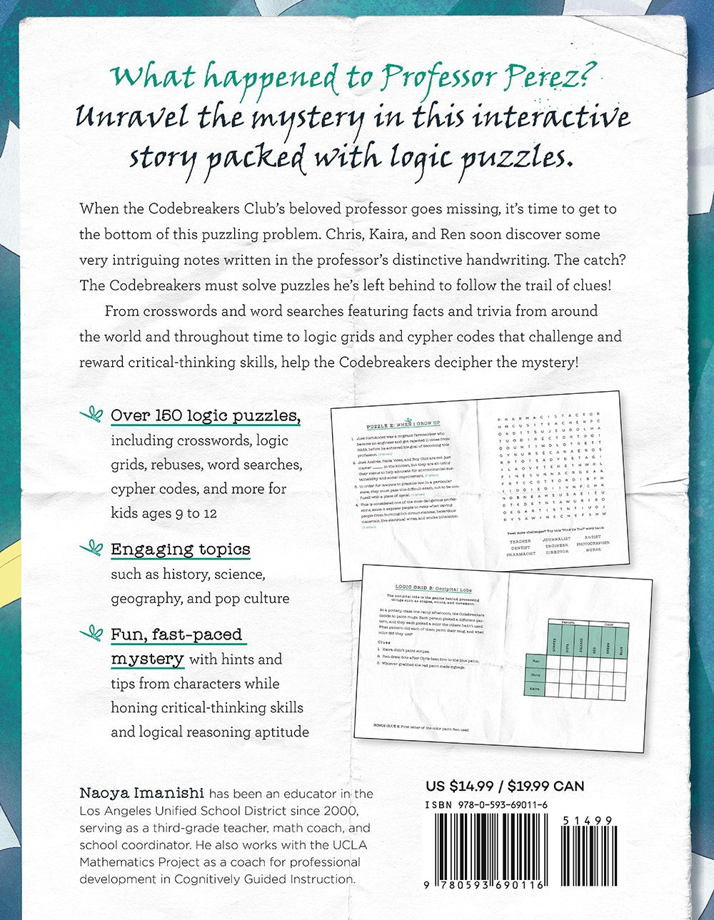The Codebreakers Club: 150+ Logic Puzzles to Solve the Mystery of the Missing Puzzle Professor