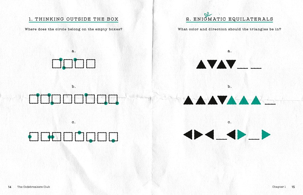 The Codebreakers Club: 150+ Logic Puzzles to Solve the Mystery of the Missing Puzzle Professor