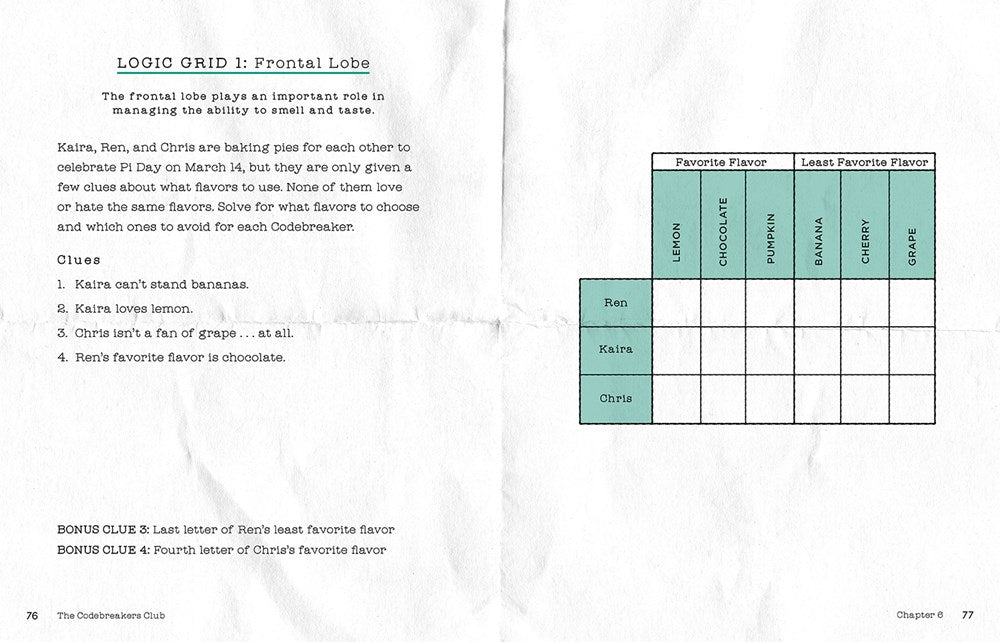 The Codebreakers Club: 150+ Logic Puzzles to Solve the Mystery of the Missing Puzzle Professor