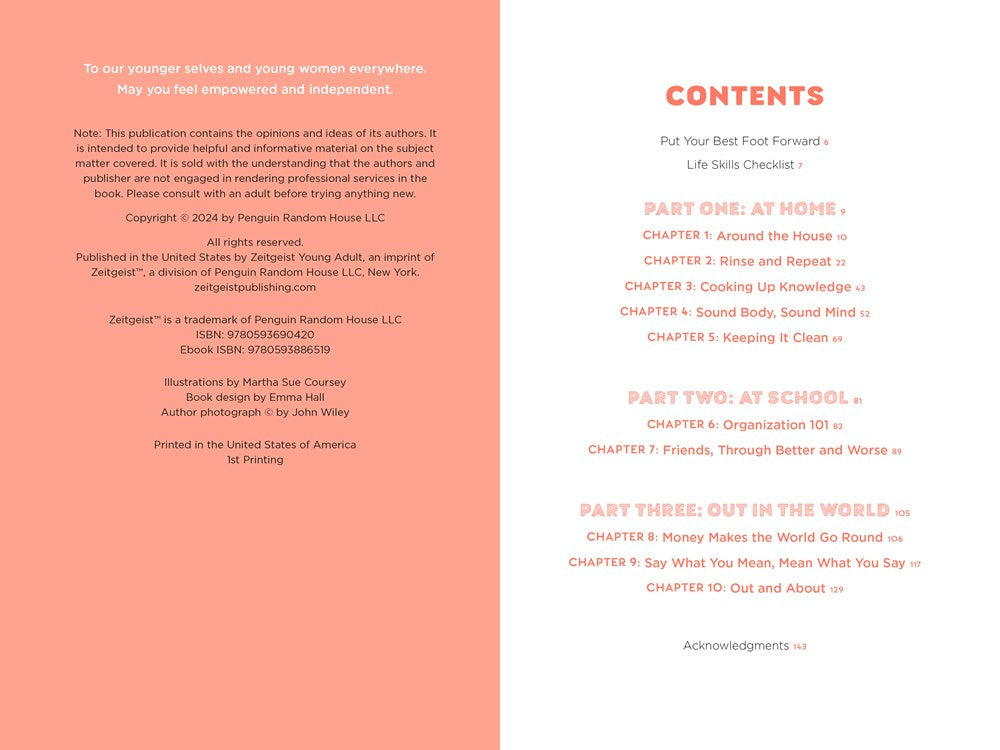 Essential Life Skills for Girls: Everything You Need to Know to Thrive at Home, at School, and Out in the World