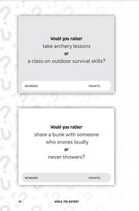 Would You Rather? Summer Edition: Laugh-Out-Loud Game for Camping, Road Trips, and Vacation Travel