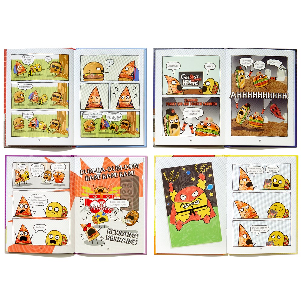 Pizza and Taco Lunch Special: 6-Book Boxed Set: Books 1-6 (A Graphic Novel Boxed Set)