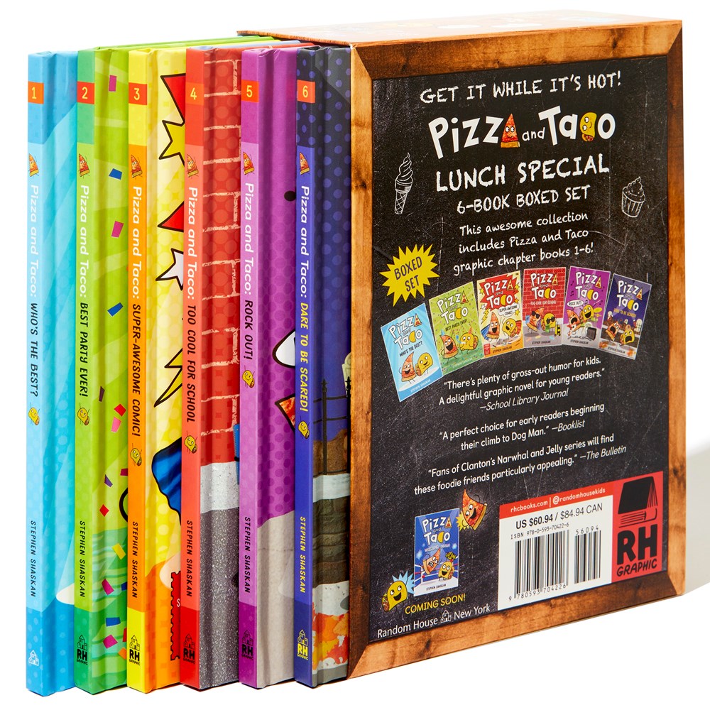 Pizza and Taco Lunch Special: 6-Book Boxed Set: Books 1-6 (A Graphic Novel Boxed Set)