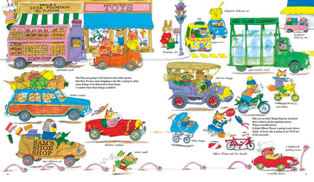 Richard Scarry's Cars and Trucks and Things That Go: 50th Anniversary Edition