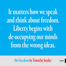 On Freedom