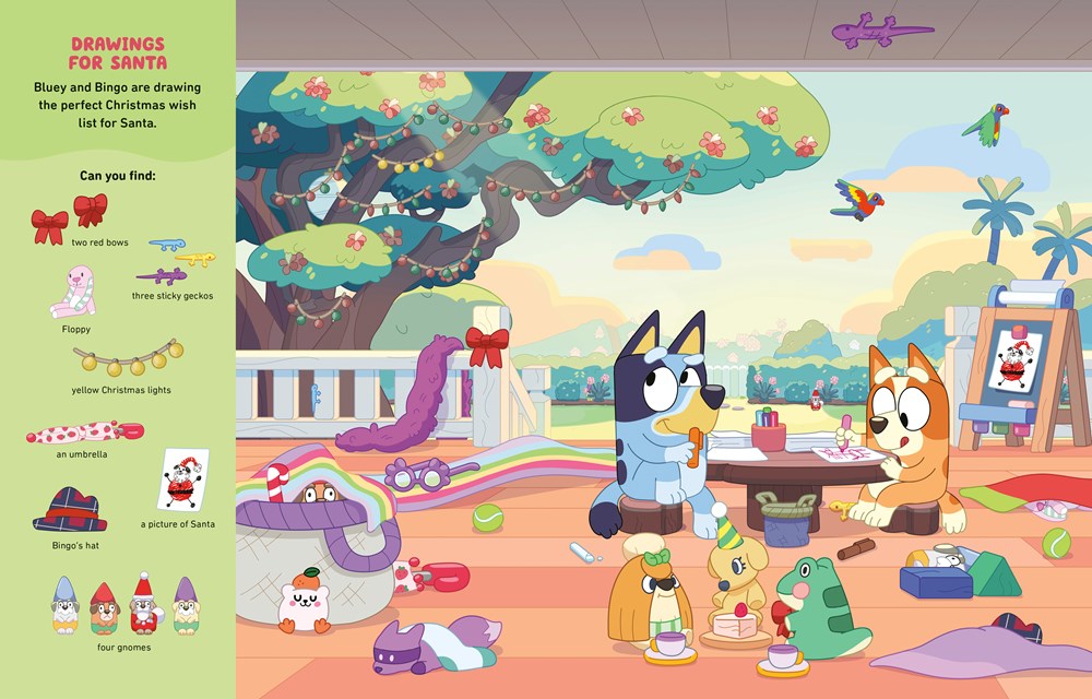 Where's Bluey? At Christmas: A Search-and-Find Book