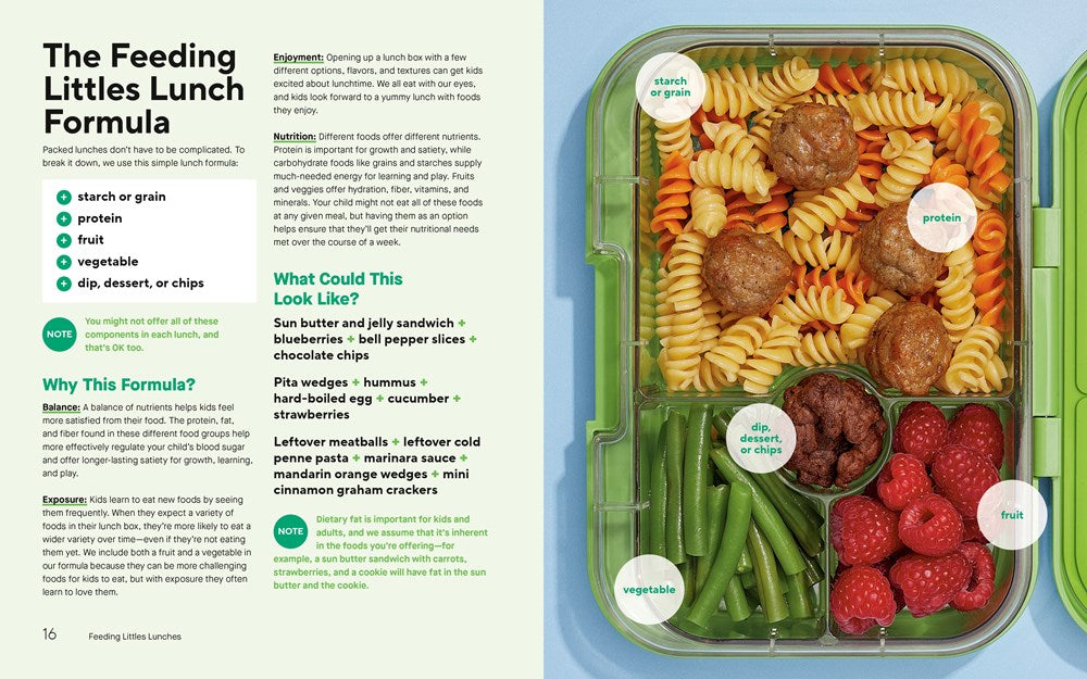 Feeding Littles Lunches: 75+ No-Stress Lunches Everyone Will Love: Meal Planning for Kids