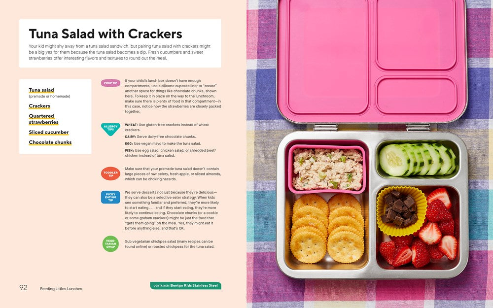 Feeding Littles Lunches: 75+ No-Stress Lunches Everyone Will Love: Meal Planning for Kids