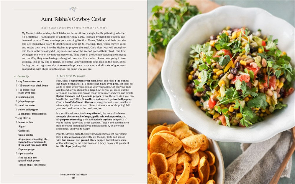 Measure with Your Heart: Southern Home Cooking to Feed Your Family and Soul: A Cookbook
