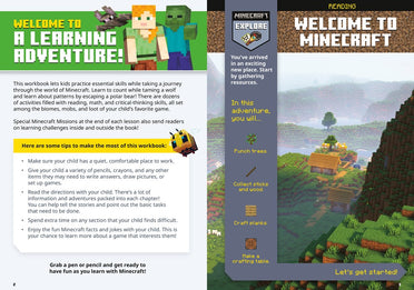 Official Minecraft Workbook: Kindergarten