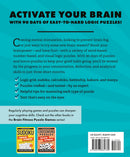 Logic Puzzles Book for Brain Fitness: 90-Day Challenge to Sharpen the Mind and Strengthen Cognitive Skills Enlarged Print, Easy to Hard! (Brain Fitness Puzzle Games)