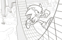 Sonic and Shadow: The Official Coloring Book (Sonic the Hedgehog)