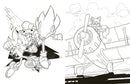 Sonic and Shadow: The Official Coloring Book (Sonic the Hedgehog)