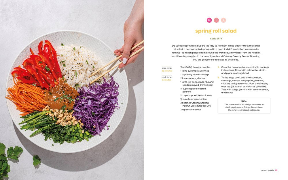 Life-Changing Salads: 100 Plant-Based Salads and Dressings Beyond Your Wildest Greens (HealthyGirl Kitchen)