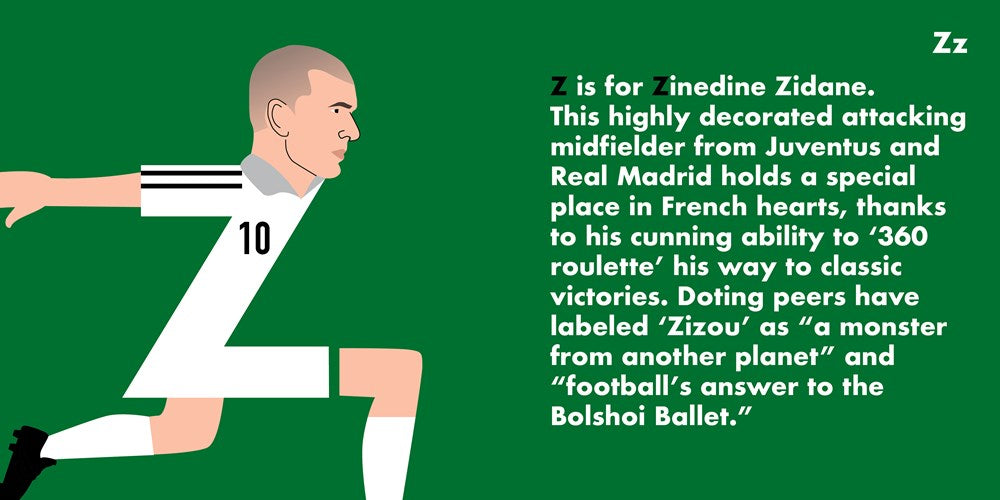 Soccer Legends Alphabet: Men