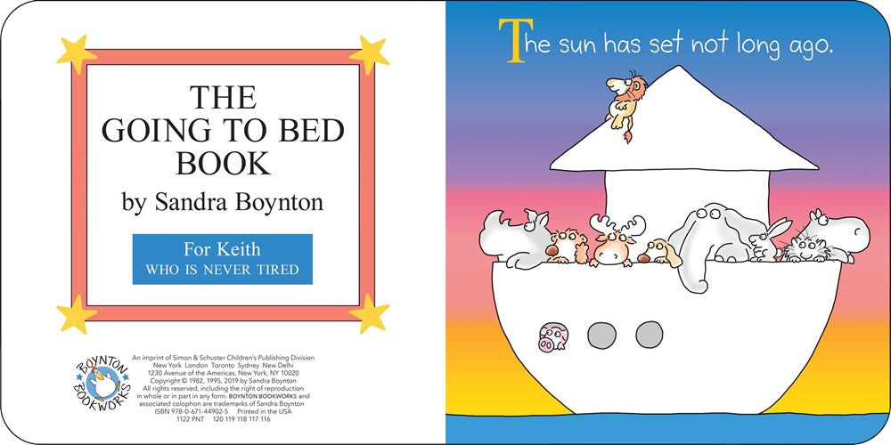 The Going to Bed Book