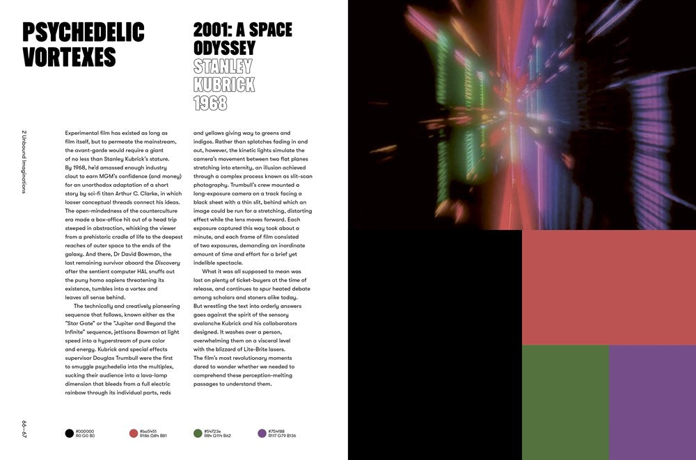 Colors of Film: The Story of Cinema in 50 Palettes