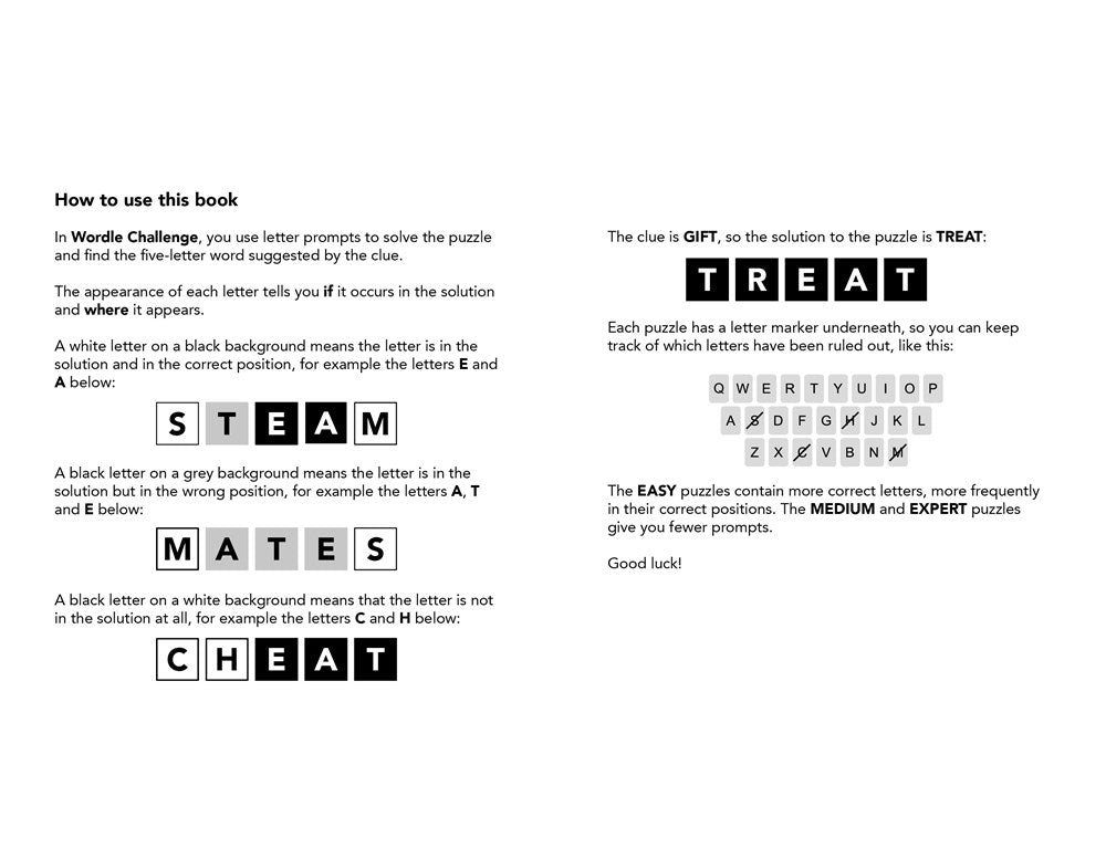 Wordle Challenge: 500 Puzzles to do anywhere, anytime (Puzzle Challenge, 1)