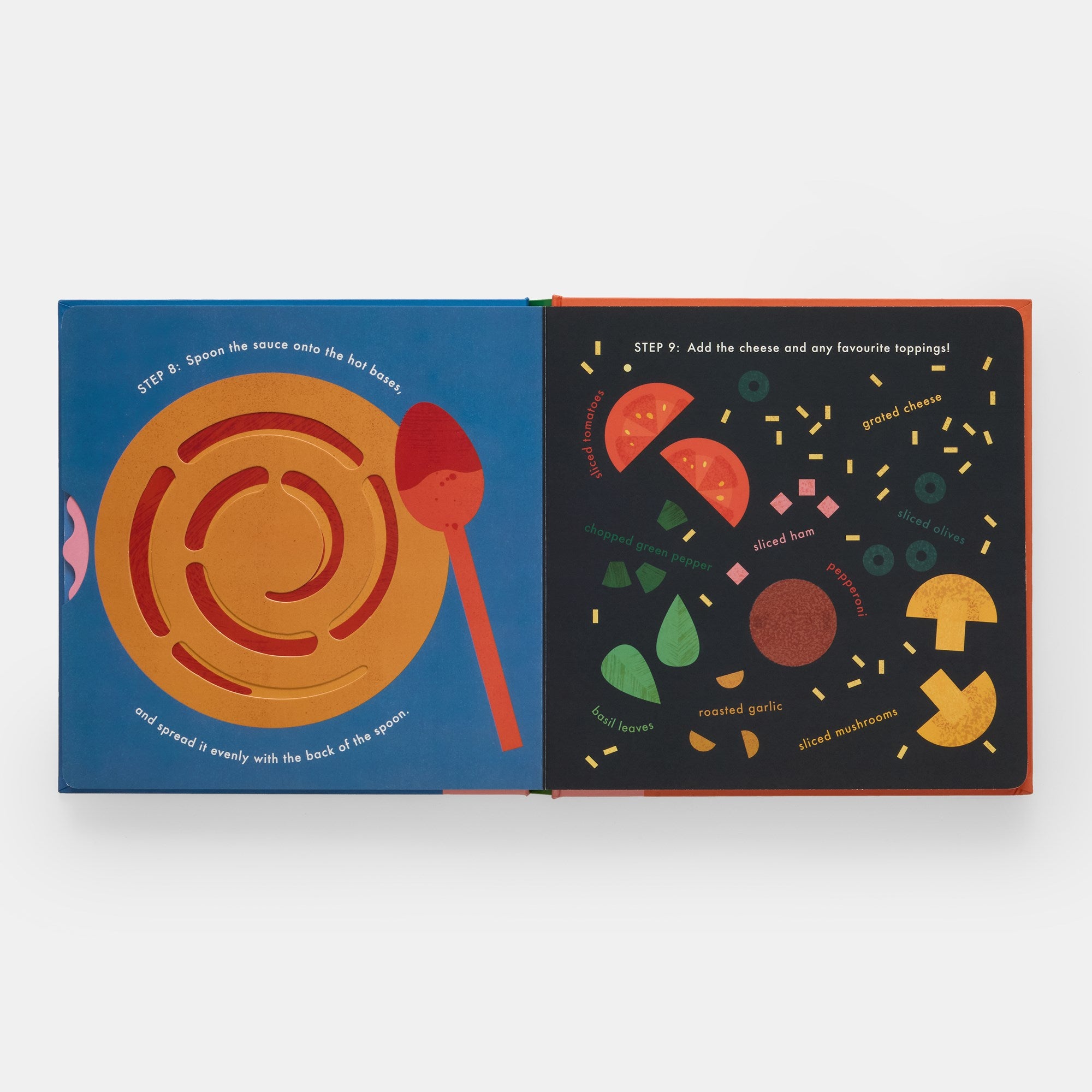 Pizza!: An Interactive Recipe Book (Cook In A Book)