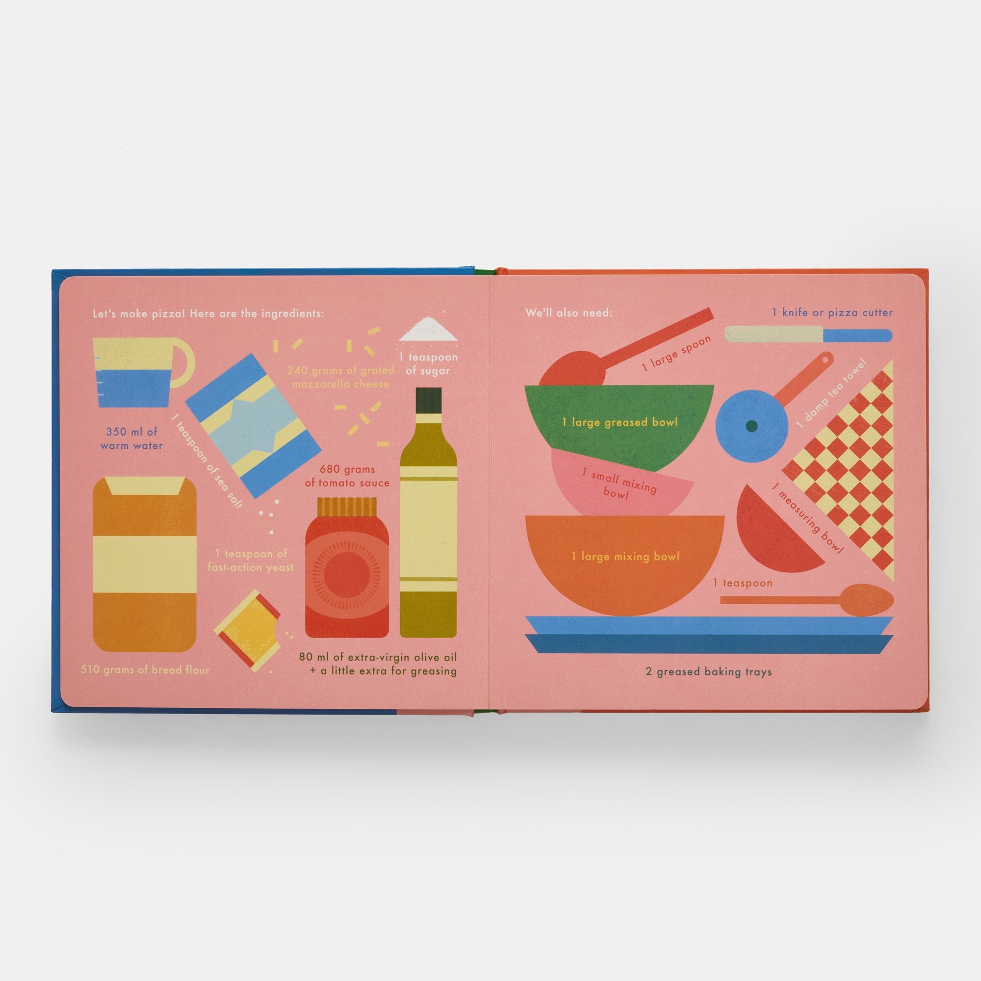Pizza!: An Interactive Recipe Book (Cook In A Book)