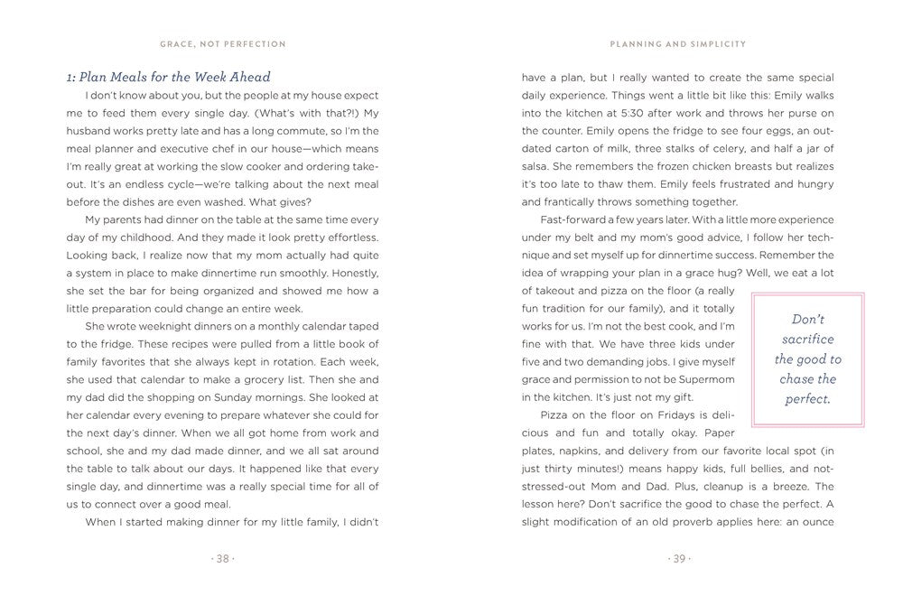 Grace, Not Perfection