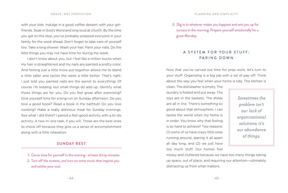 Grace, Not Perfection