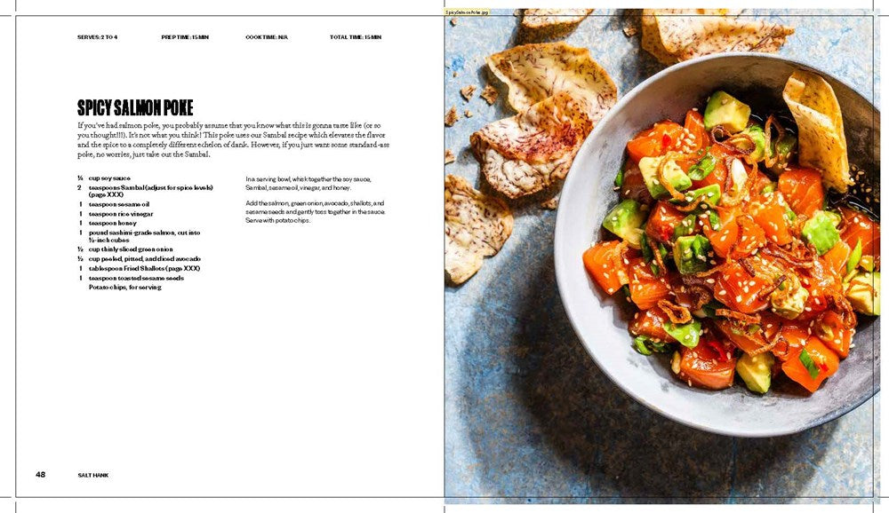 Salt Hank: A Five Napkin Situation (A Cookbook)