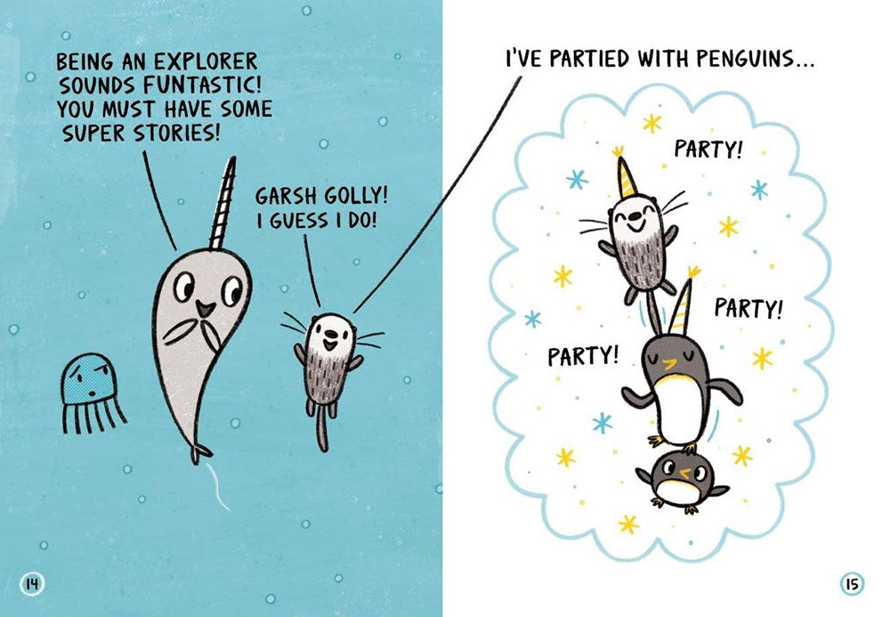 Narwhal's Otter Friend (A Narwhal and Jelly Book #4)