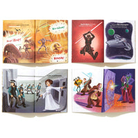 Star Wars: I Am a...Little Golden Book Library -- 5 Little Golden Books: I Am a Pilot; I Am a Jedi; I Am a Sith; I Am a Droid; I Am a Princess