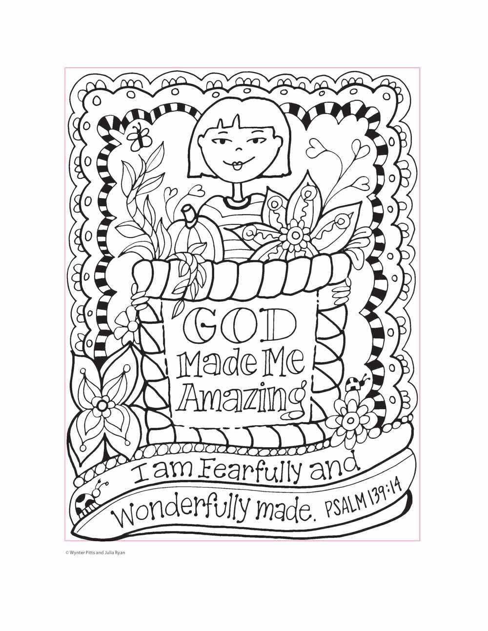 You're God's Girl! Coloring Book
