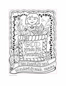 You're God's Girl! Coloring Book