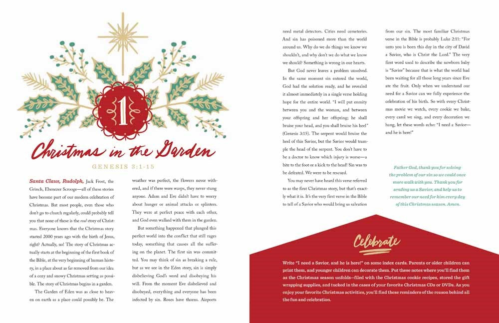 The 25 Days of Christmas: A Family Devotional to Help You Celebrate Jesus