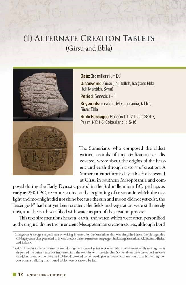 Unearthing the Bible: 101 Archaeological Discoveries That Bring the Bible to Life
