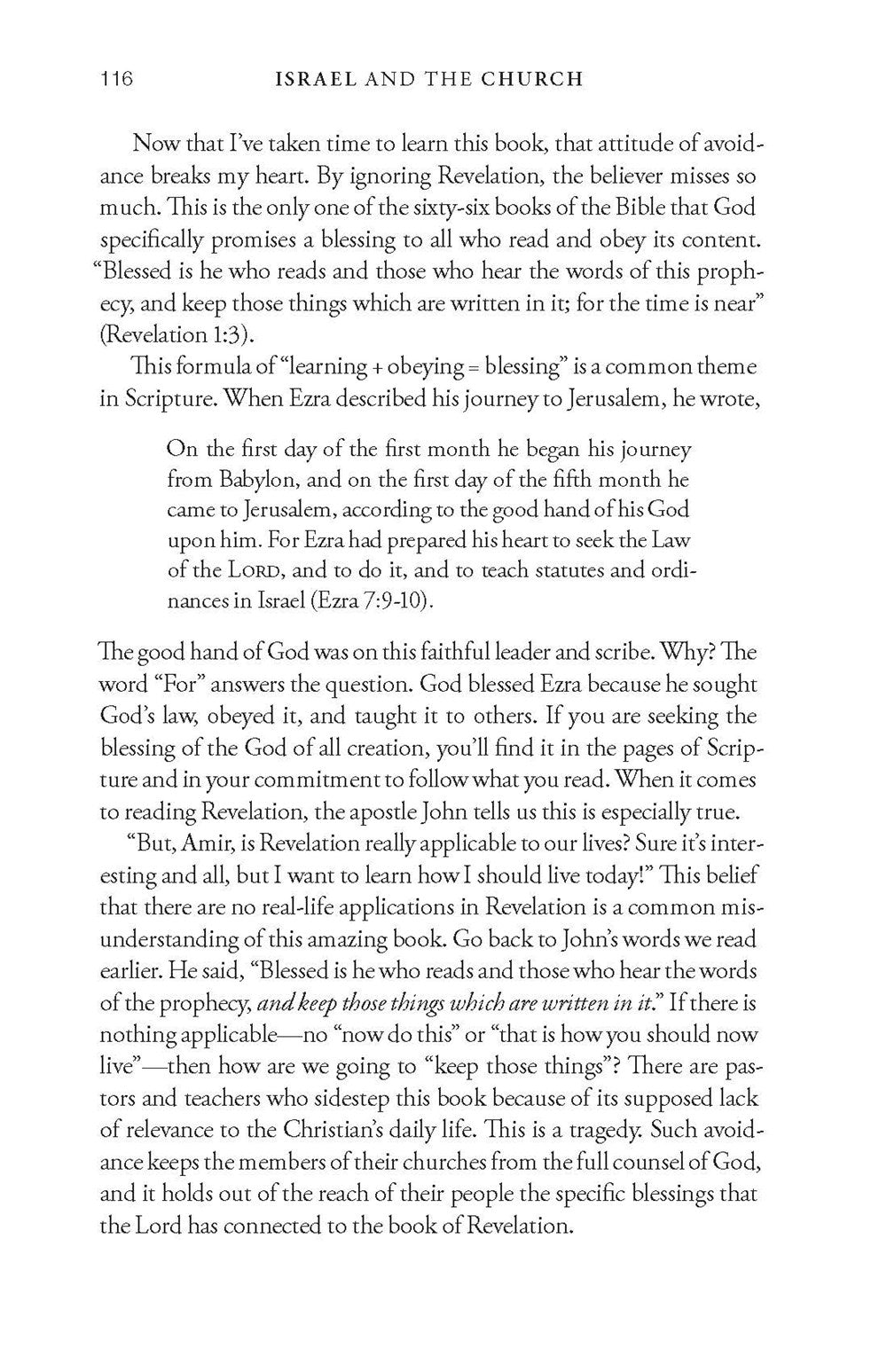 Israel and the Church