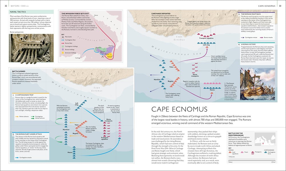 Battles Map by Map (DK History Map by Map)